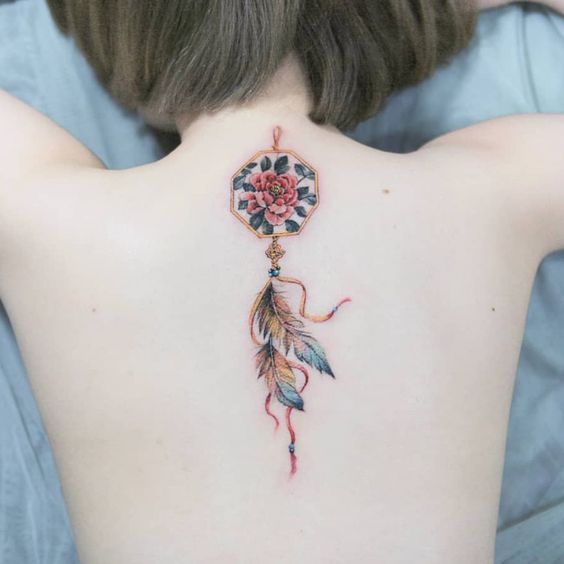 Hình xăm dán tạm thời Dream Catcher mini chống nước an toàn bền đẹp JULLY  Tattoo chất | Shopee Việt Nam