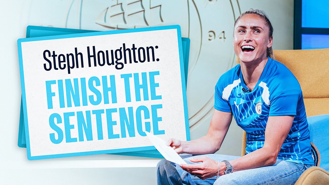 Steph Houghton: Finish The Sentence!