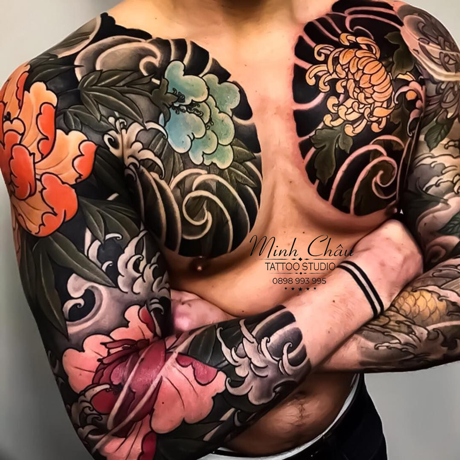 15 Tattoo Nhật cổ Kín Lưng ý tưởng hình xăm lưng hình xăm đẹp hình xăm