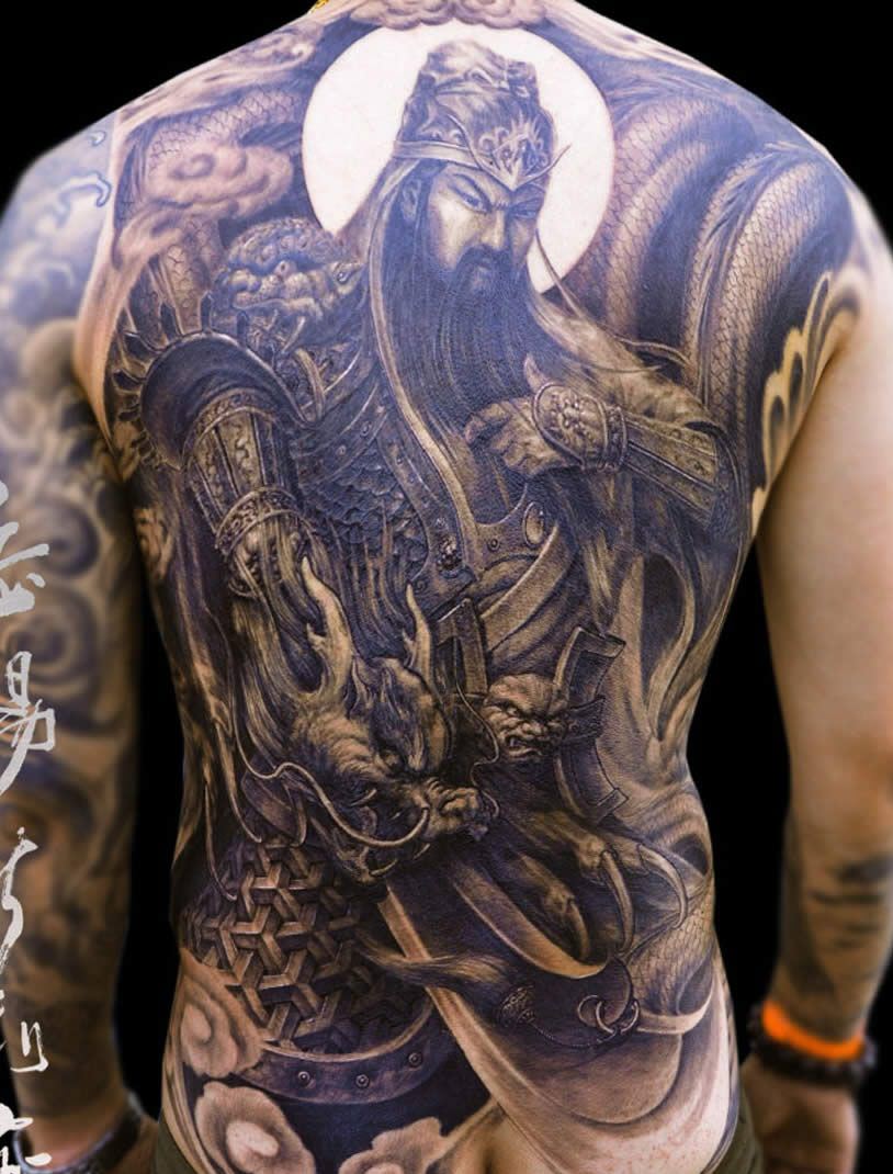 Hình Tattoo Quan Vũ đẹp nhất