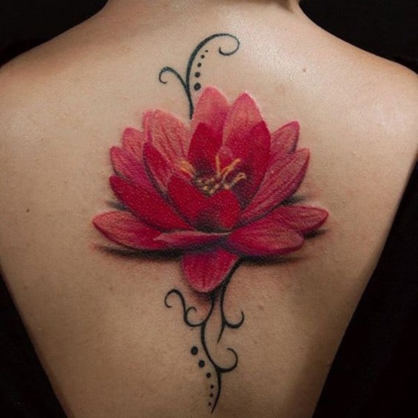 Ý nghĩa hình xăm hoa sen trong bộ môn tatoo mini là gì