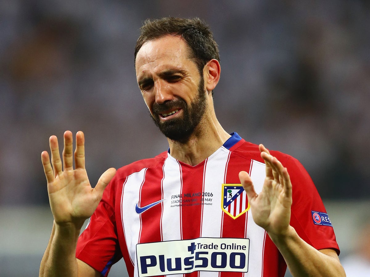 Juanfran's Atletico Madrid shirt sales 'skyrocket' following Champions League final penalty miss | The Independent | The Independent